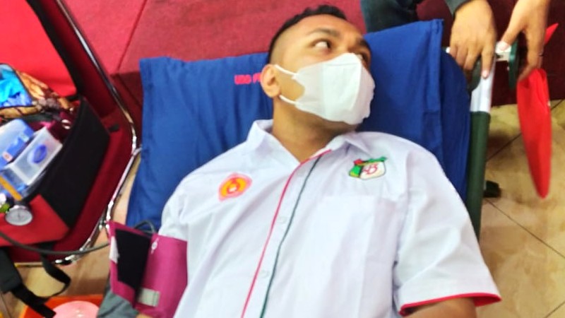 Menyongsong Dies Natalis, PMKRI Jakarta Pusat Lakukan Aksi Donor Darah