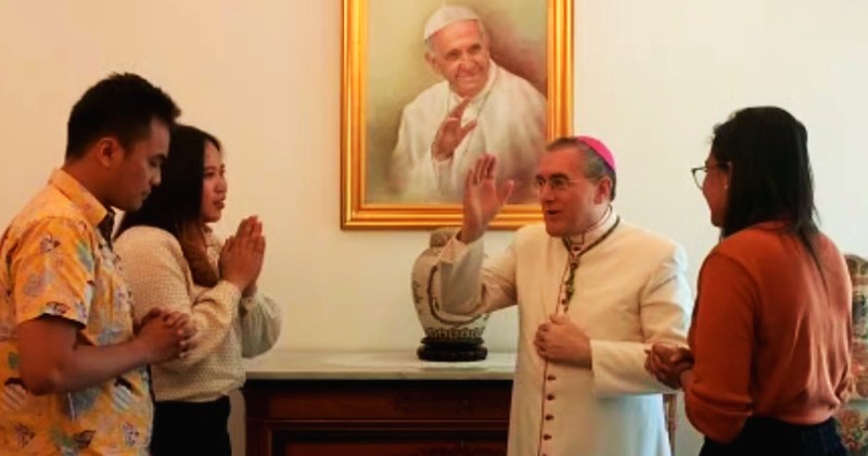Kedutaan Besar Tahta Suci Vatikan untuk Indonesia Dukung Kegiatan CMS PMKRI