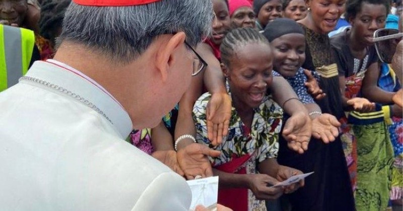 Kardinal Tagle di Goma
