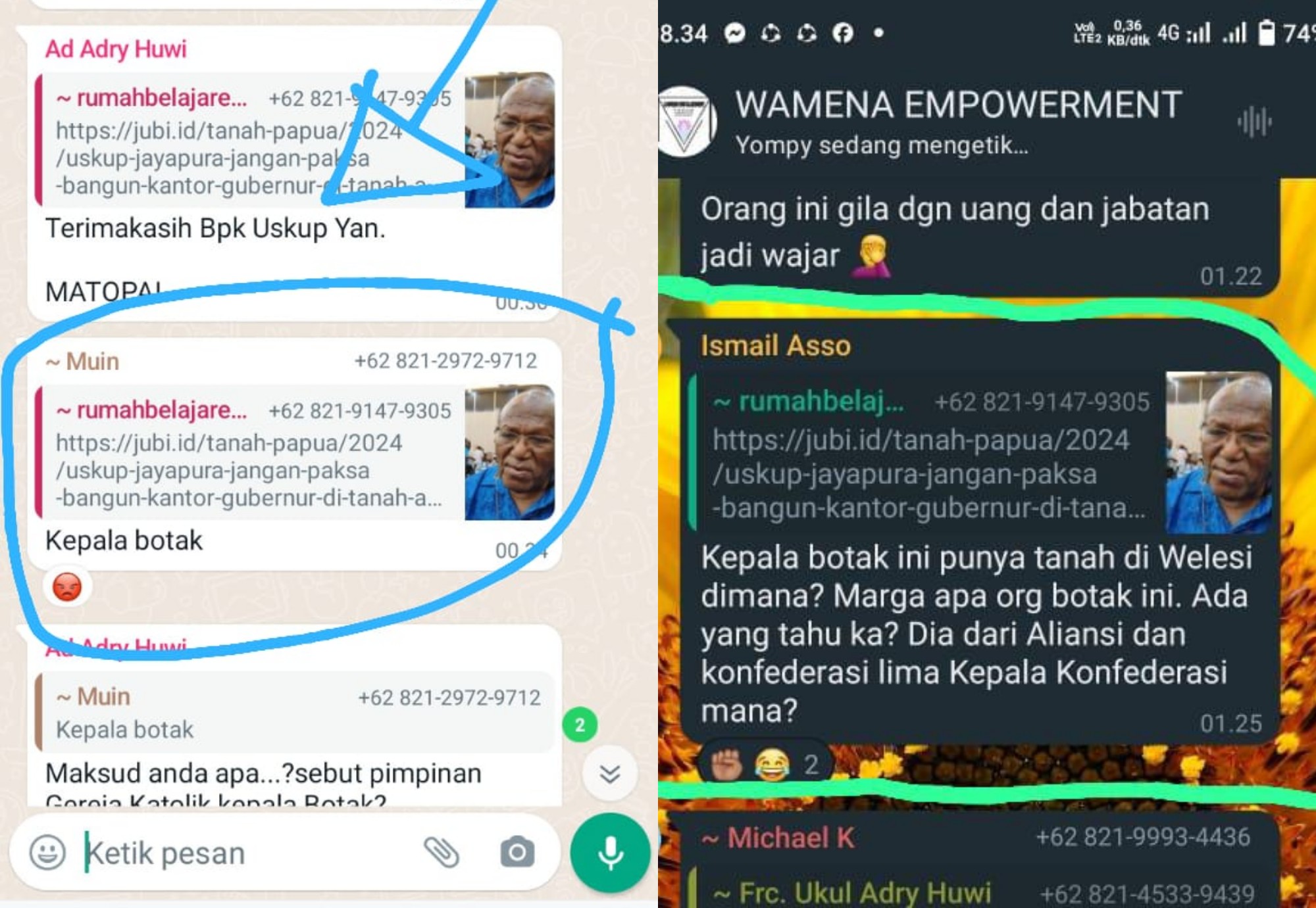 Diduga menghina Uskup, PMKRI desak Anggota MRP ini harus segera diberhentikan