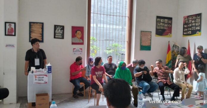 Sukseskan Pemilu 2024, Margasiswa PMKRI Surabaya dijadikan TPS